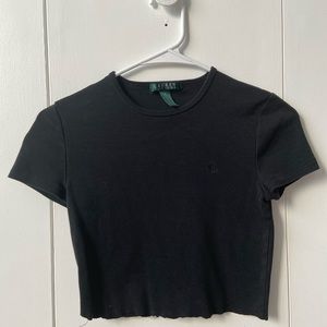 Cropped Ralph Lauren top